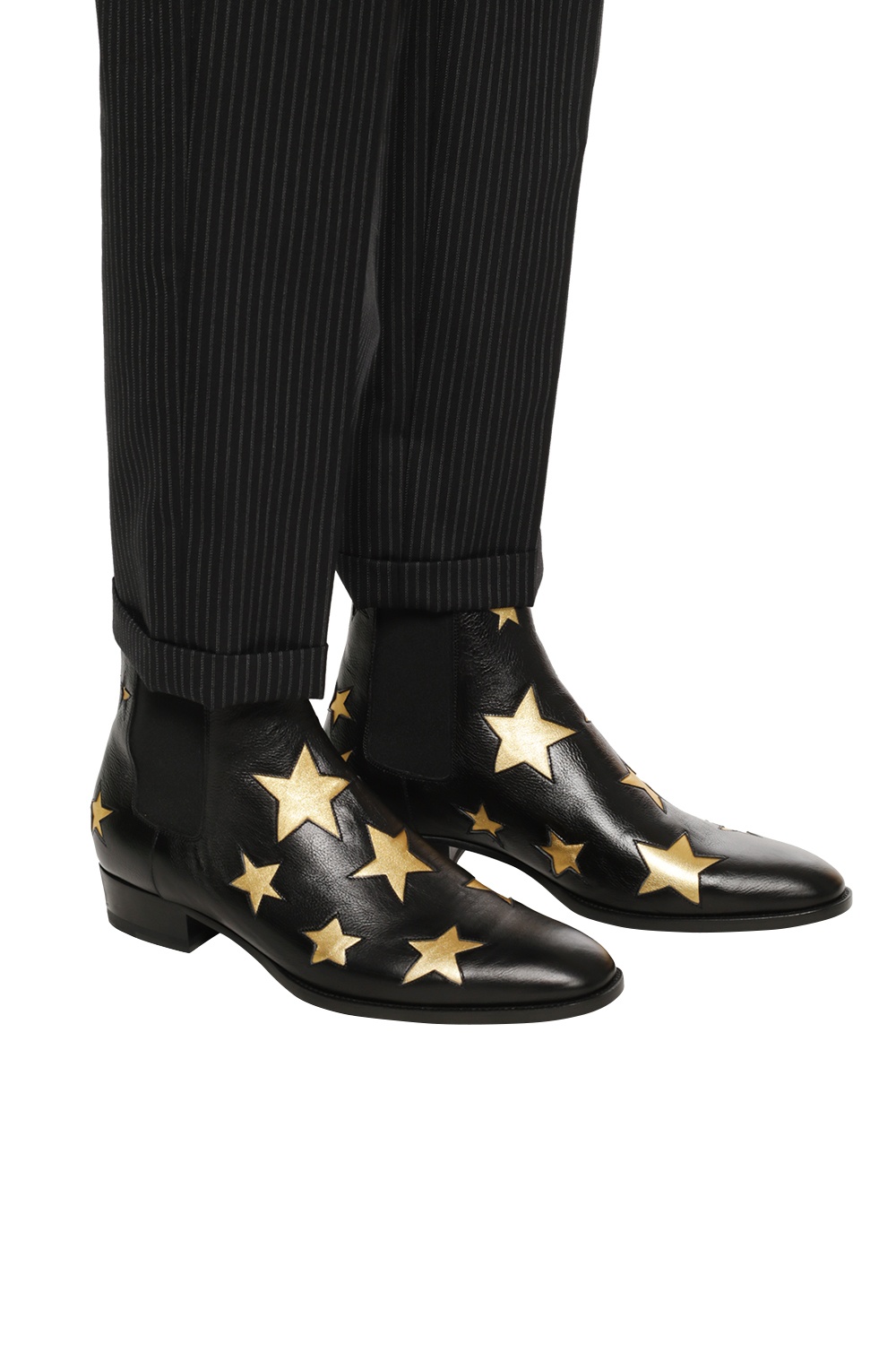 Wyatt' ankle boots with stars Saint Laurent - Vitkac Australia